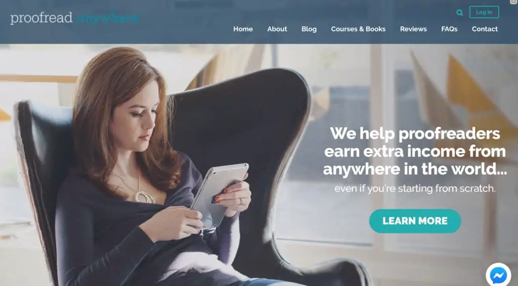 proofread anywhere homepage