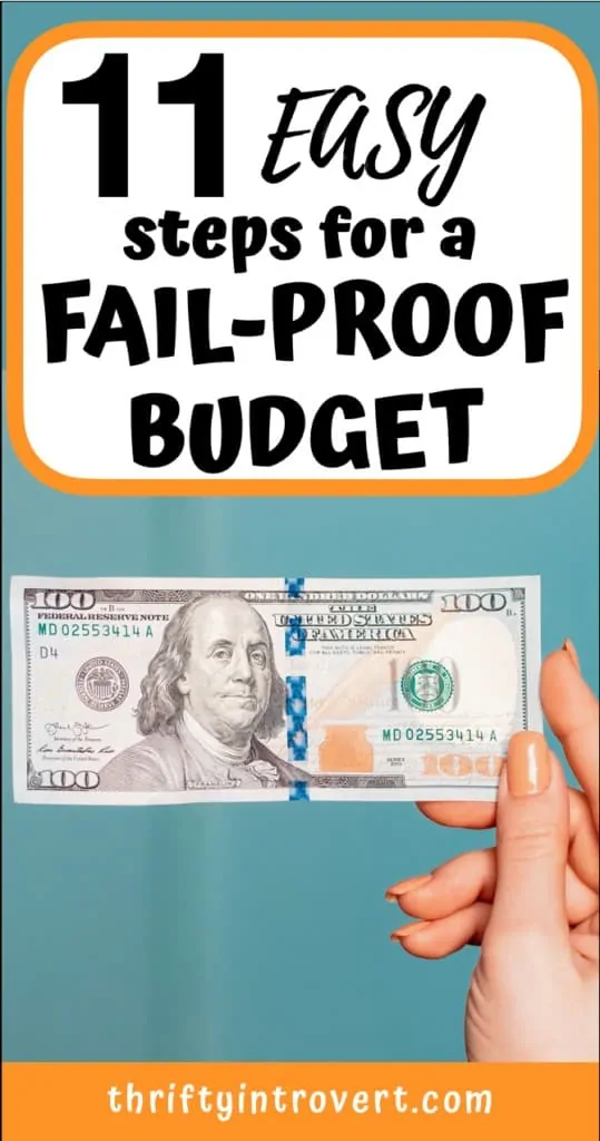 11 easy steps to create a budget for beginners