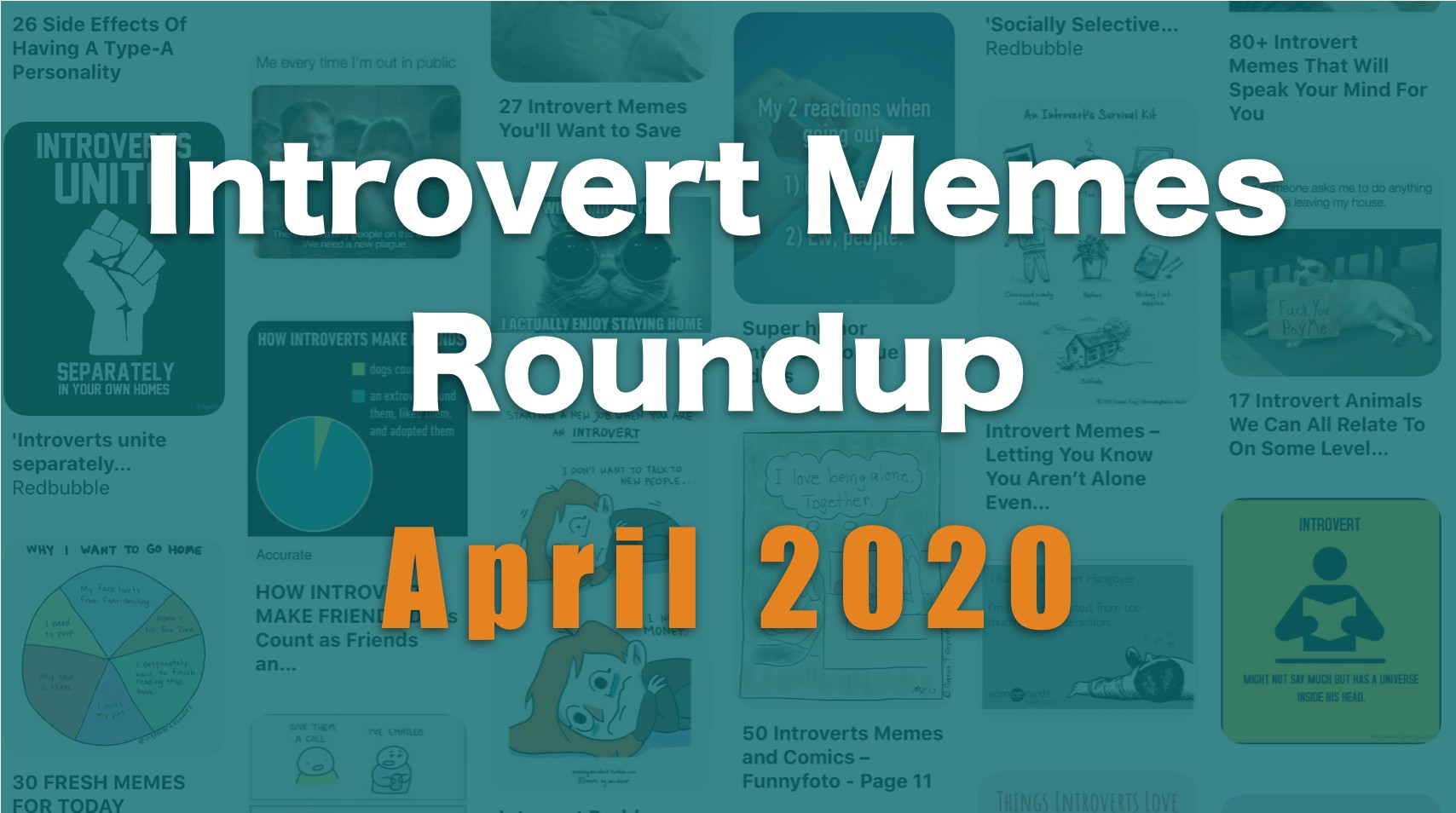 introvert memes april 2020 roundup