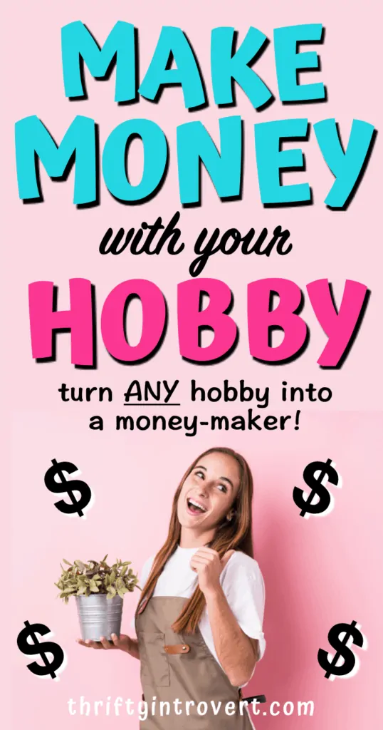 make money hobby pin