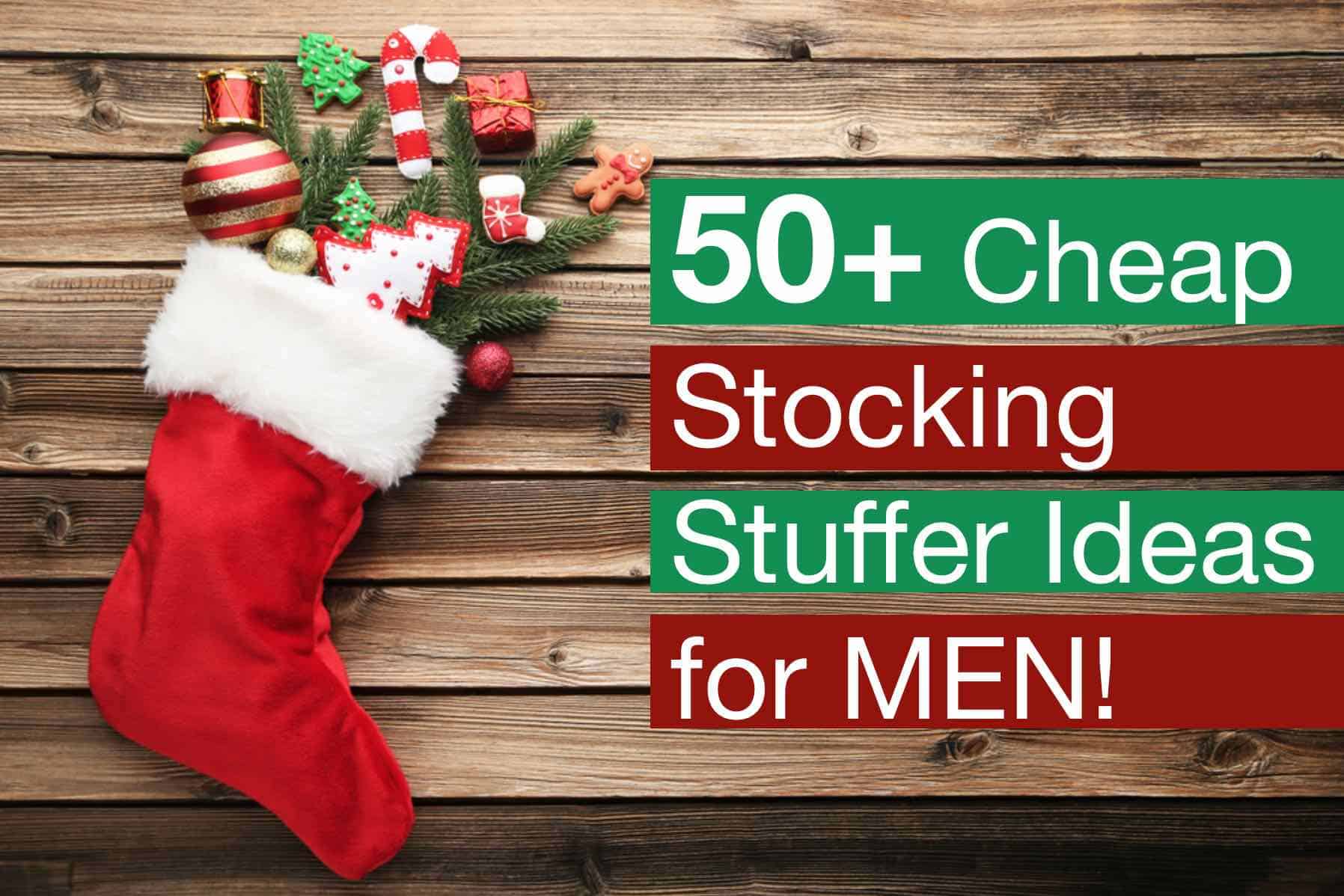 50+ Cheap Stocking Stuffers for Men (Christmas 2021)