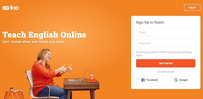 VIPKid teach english online