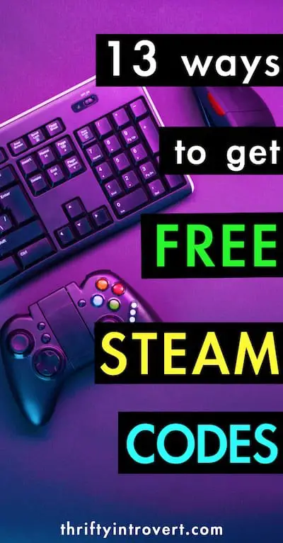 free steam codes pin