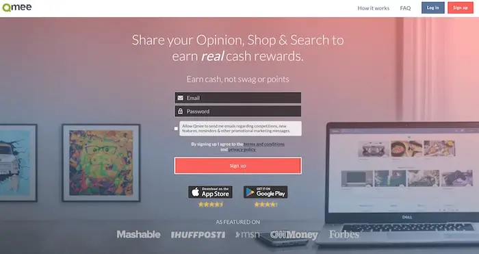 Qmee best paid online survey sites