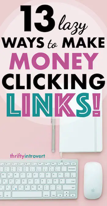 make money by clicking links pin