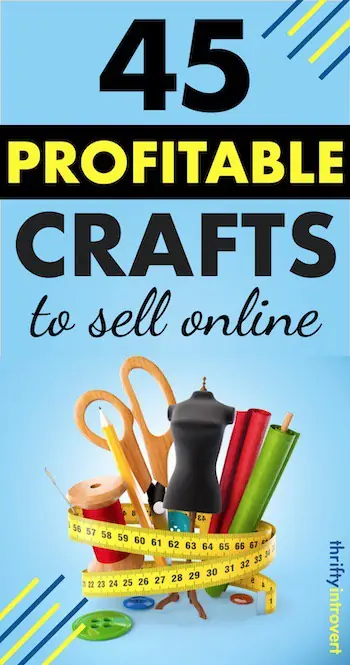 most profitable crafts to sell pin